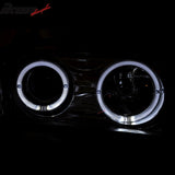 Fits 92-98 BMW E36 Sedan Halo Projector Headlights Lamps