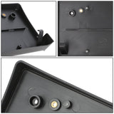 04-10 BMW 5-Series Front License Plate Mounting Bracket - Black