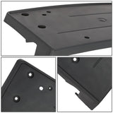 2013-2015 BMW X1 Front License Plate Mounting Bracket - Black