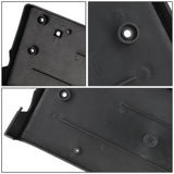 2013-2015 BMW X1 Front License Plate Mounting Bracket - Black