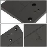 2016-2018 BMW X1 Front License Plate Mounting Bracket - Black