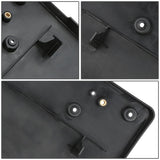 2016-2018 BMW X1 Front License Plate Mounting Bracket - Black