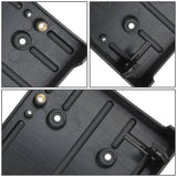2019-2021 BMW X5 Front License Plate Mounting Bracket - Black