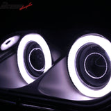 1997-2003 Corvette C5 Headlight Projector Dual LED Halo Rim HID 6000K