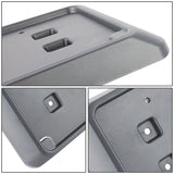 13-18 Jeep Wrangler Front License Plate Mounting Bracket - Black