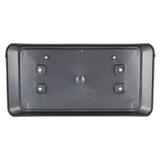 13-18 Jeep Wrangler Front License Plate Mounting Bracket - Black