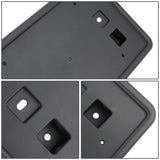 11-17 Jeep Compass Front License Plate Mounting Bracket - Black