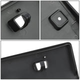 15-21 Chrysler 300 License Plate Mounting Bracket - Front - Black