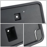 15-21 Dodge Challenger Front License Plate Mounting Bracket Black