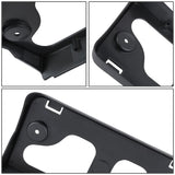 2010-2012 Ford Taurus Front License Plate Mounting Bracket Black