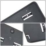 2012-2018 Ford Focus Front License Plate Mounting Bracket Black