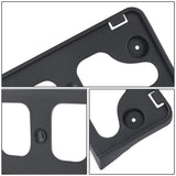 13-19 Ford Taurus Front License Plate Mounting Bracket - Black