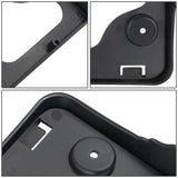 13-19 Ford Taurus Front License Plate Mounting Bracket - Black