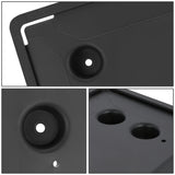 10-16 Cadillac SRX Front License Plate Mounting Bracket - Black