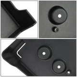10-16 Cadillac SRX Front License Plate Mounting Bracket - Black