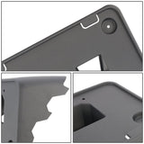 License Plate Mounting Bracket - Front - Black
