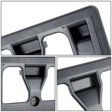 09-14 Honda Fit Front License Plate Mounting Bracket - Black
