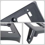 04-05 Honda Civic License Plate Mounting Bracket Front Black