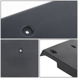 2019-2021 Hyundai Tucson Front License Plate Mounting Bracket Black