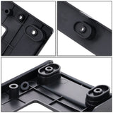 14-16 Kia Soul Front License Plate Mounting Bracket - Black