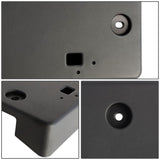 2020-2021 Kia Telluride Front License Plate Mounting Bracket - Black