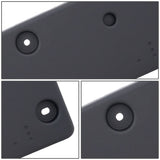 2019-2021 Kia Sedona Front License Plate Mounting Bracket Black