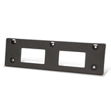 17-21 Kia Sportage License Plate Mounting Bracket - Front Black
