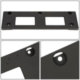 17-21 Kia Sportage License Plate Mounting Bracket - Front Black