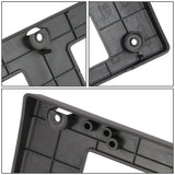 17-21 Kia Sportage License Plate Mounting Bracket - Front Black