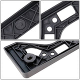 06-10 Lexus IS250/IS350 Front License Plate Mounting Bracket Black