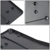 07-09 Mercedes E-Class Front License Plate Mounting Bracket Black