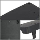 08-11 Mercedes C-Class Front License Plate Mounting Bracket - Black