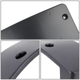 12-14 Mercedes CL63 AMG Front License Plate Mounting Bracket Black