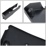 2017-2020 Mercedes E43/E53/E63 AMG Front License Plate Bracket Black