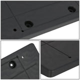 11-15 MINI Cooper License Plate Mounting Bracket Front Black