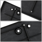 11-15 MINI Cooper License Plate Mounting Bracket Front Black