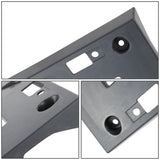 11-15 Nissan Rogue Front License Plate Mounting Bracket - Black