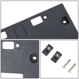 2015-2017 Nissan Juke Front License Plate Mounting Bracket - Black