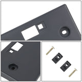 2013-2018 Nissan NV200 Front License Plate Mounting Bracket - Black