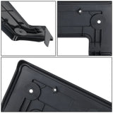 2013-2017 Nissan Leaf Front License Plate Mounting Bracket - Black
