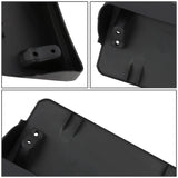 2015-2018 Porsche Macan Front License Plate Mounting Bracket - Black