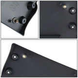 2016 Porsche Cayman Front License Plate Mounting Bracket - Black