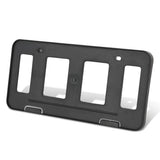 09-16 Toyota Venza Front License Plate Mounting Bracket - Black