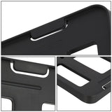 09-16 Toyota Venza Front License Plate Mounting Bracket - Black