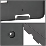 18-20 Toyota Sienna Front License Plate Mounting Bracket Black