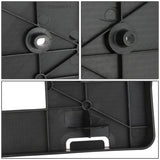 18-20 Toyota Sienna Front License Plate Mounting Bracket Black