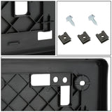 2016-2018 Toyota Corolla Front License Plate Mounting Bracket Black