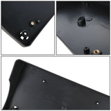 2020 Toyota GR Supra Front License Plate Mounting Bracket - Black