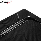 2020-2025 Chevrolet Corvette C8 Gloss Black License Plate Carbon Fiber