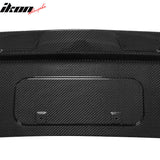 2020-2025 Chevrolet Corvette C8 Gloss Black License Plate Carbon Fiber